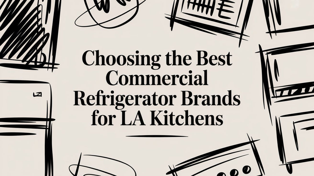 Choosing the Best Commercial Refrigerator Brands for LA Kitchens