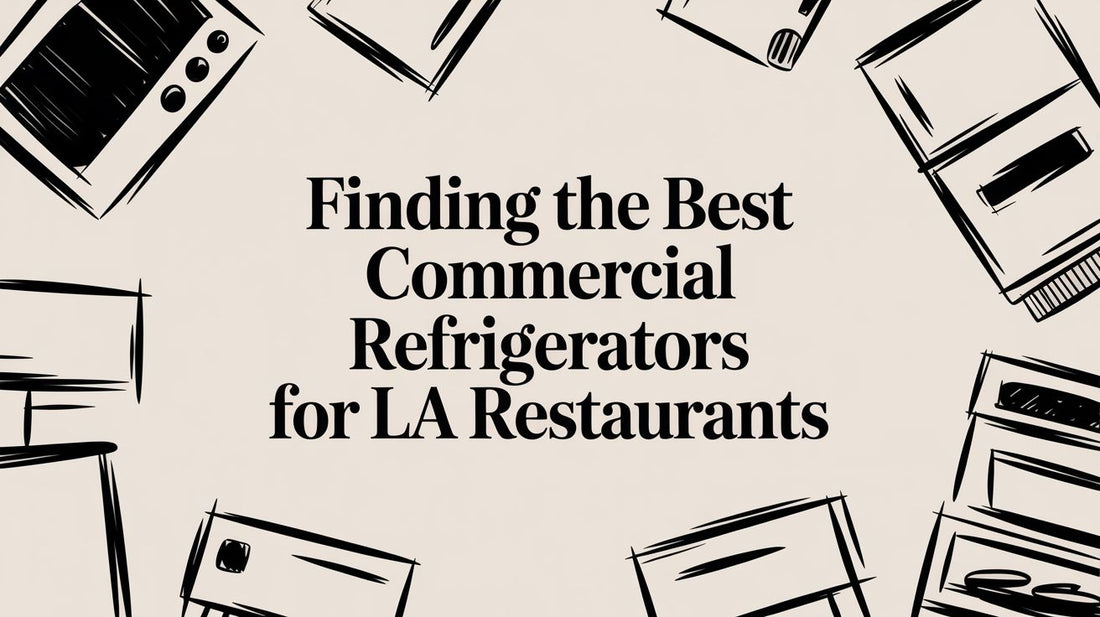 Finding The Best Commercial Refrigerators For LA Restaurants