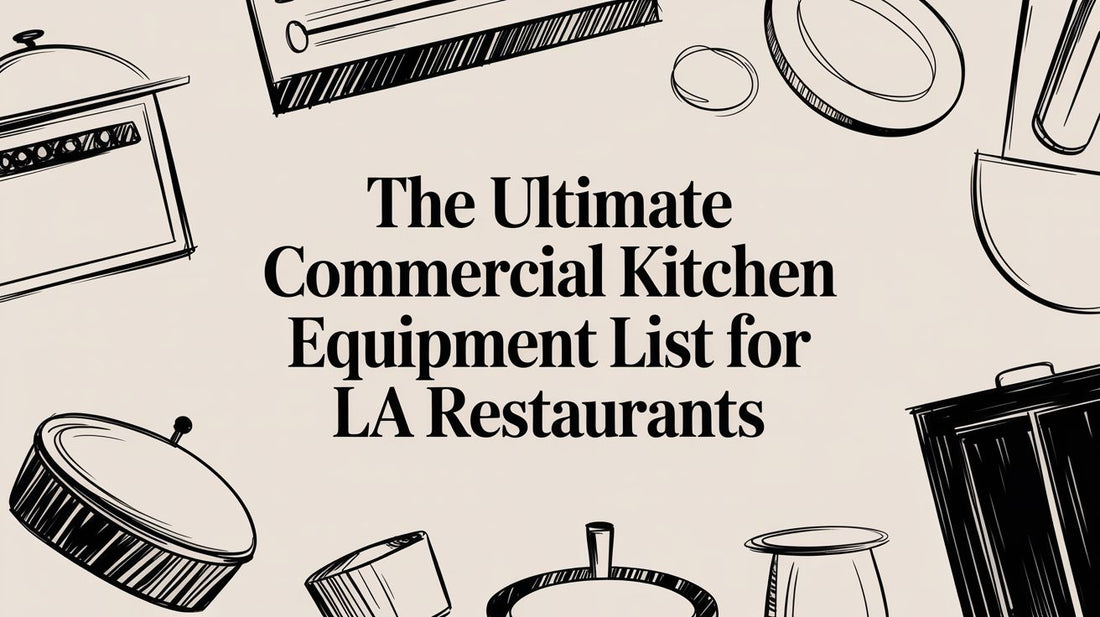 The Ultimate Commercial Kitchen Equipment List For LA Restaurants