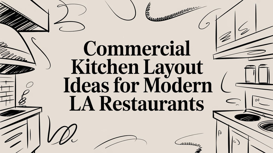 Commercial Kitchen Layout Ideas for Modern LA Restaurants