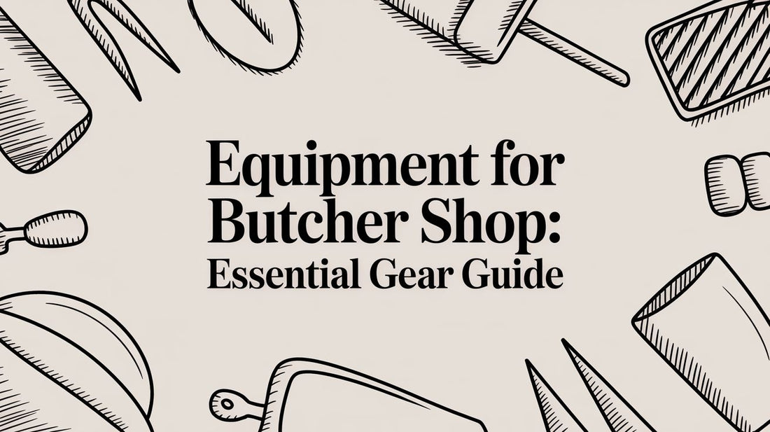Equipment for Butcher Shop: Essential Gear Guide