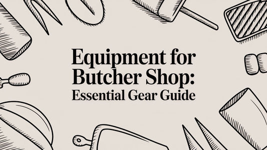Equipment for Butcher Shop: Essential Gear Guide