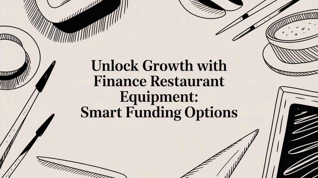 Unlock Growth with finance restaurant equipment: Smart Funding Options