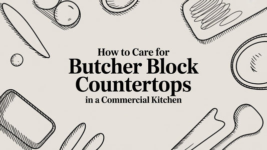 How to Care for Butcher Block Countertops in a Commercial Kitchen