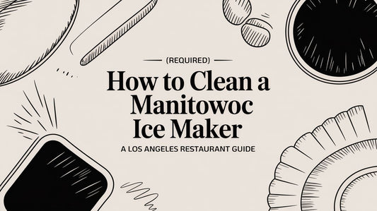 How to Clean a Manitowoc Ice Maker a Los Angeles Restaurant Guide