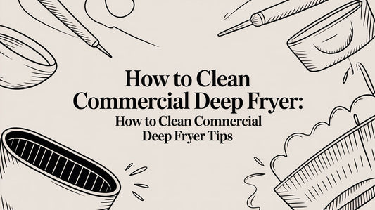 How to Clean Commercial Deep Fryer: how to clean commercial deep fryer tips
