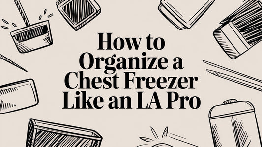 How to Organize a Chest Freezer Like an LA Pro