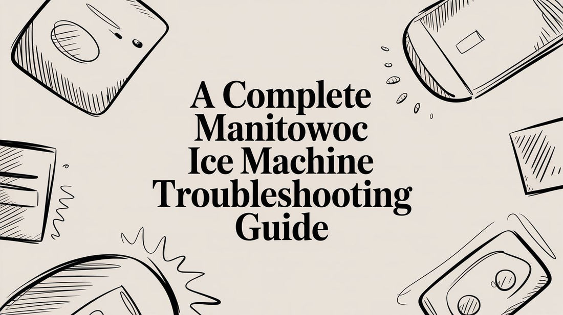 A Complete Manitow-oc Ice Machine Troubleshooting Guide for Los Angeles Restaurants