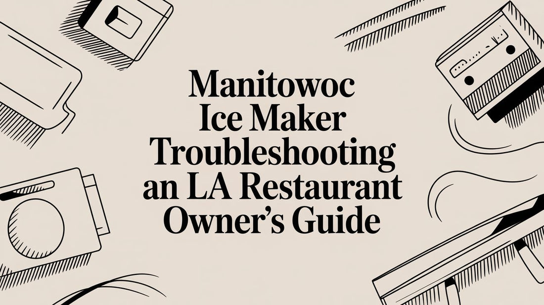 Manitowoc Ice Maker Troubleshooting: An LA Restaurant Owner's Guide