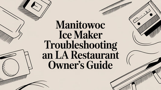 Manitowoc Ice Maker Troubleshooting: An LA Restaurant Owner's Guide