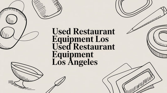 Used Restaurant Equipment Los Angeles: A Guide for Savvy Restaurateurs