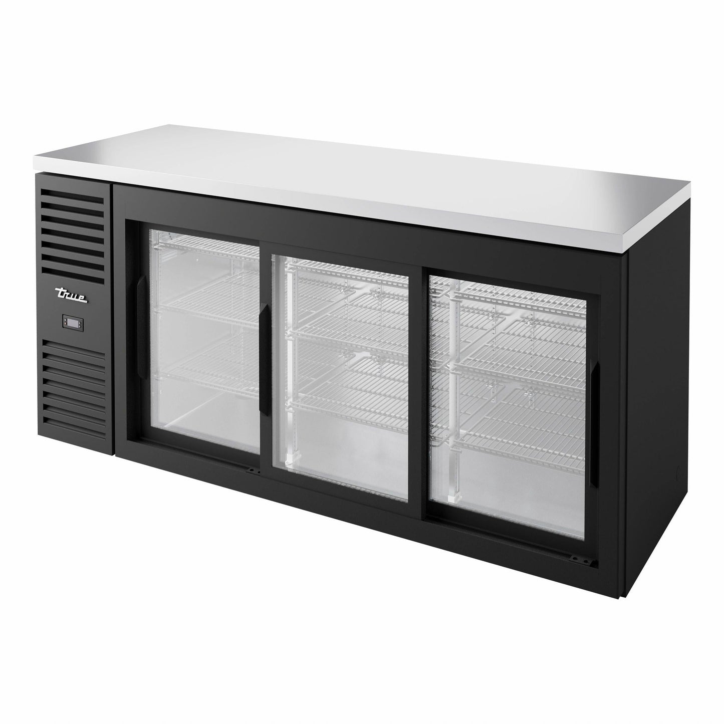 True TBR72-RISZ1-L-B-111-1 Back Bar Cabinet, Refrigerated