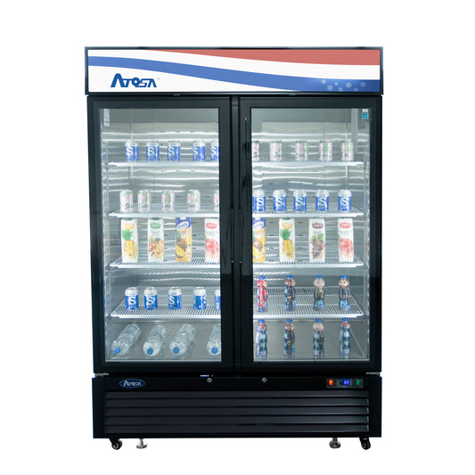 Atosa MCF8732GR Glass Door 39-inch Freezer Merchandiser