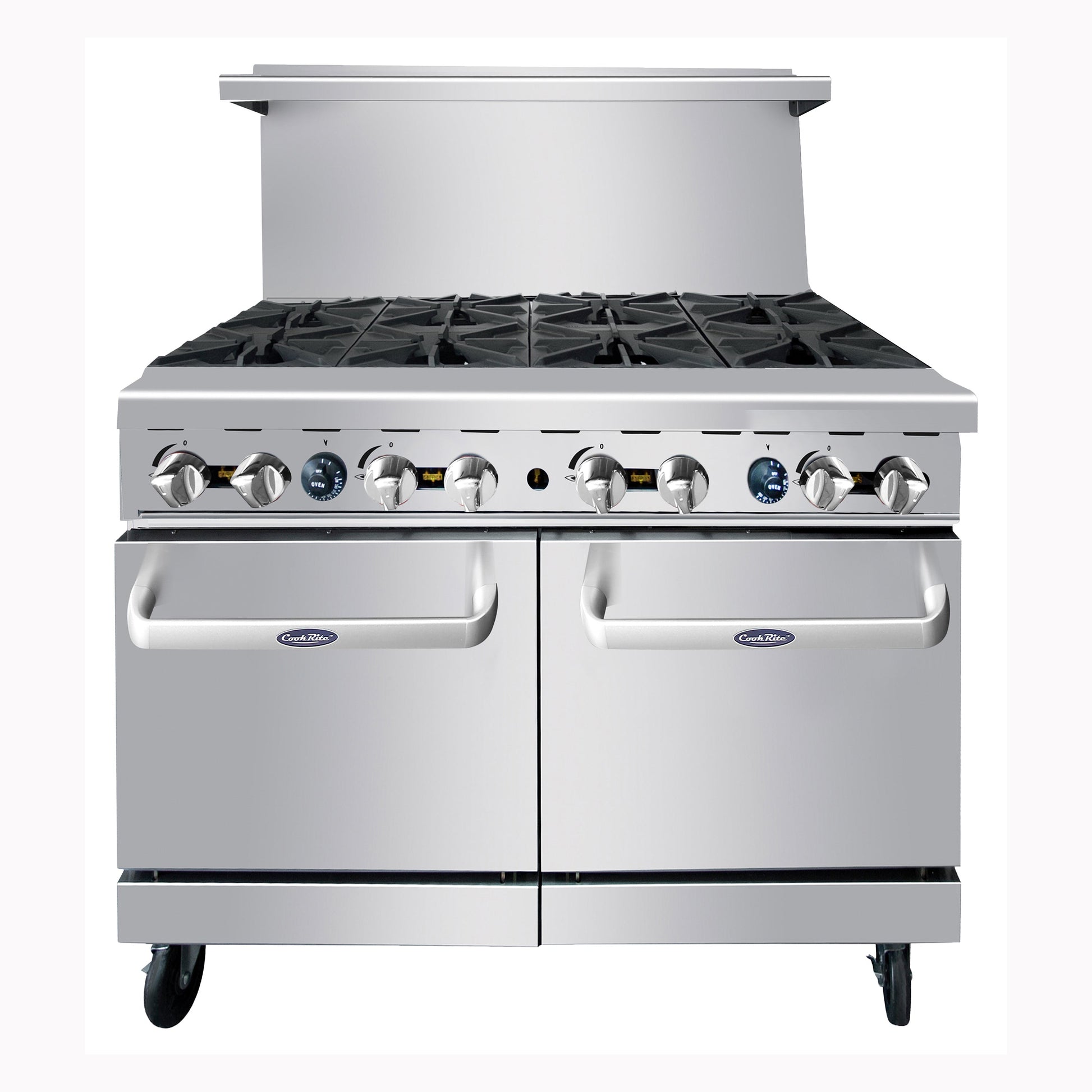 Atosa USA AGR-8B 48-Inch Eight Burner Natural Gas Range and Ovens