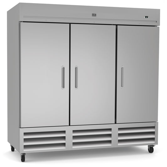 Kelvinator KCHRI81R3DF Three Door Reach In Freezer