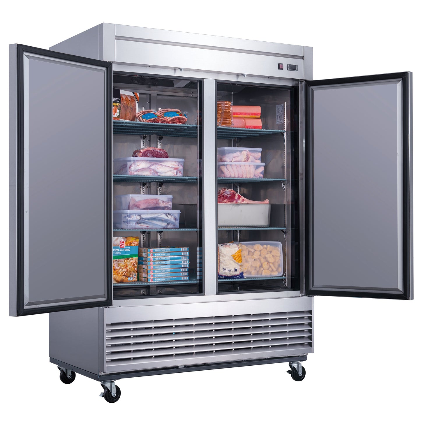 Dukers D55F 40.7 cu. ft. 2-Door Commercial Freezer