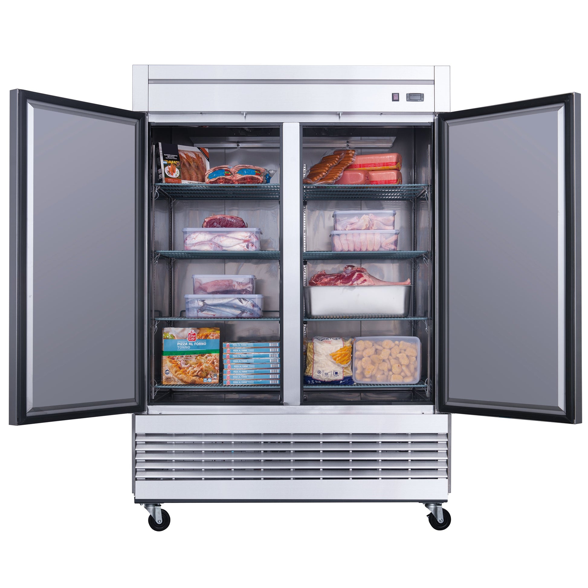 Dukers D55F 40.7 cu. ft. 2-Door Commercial Freezer