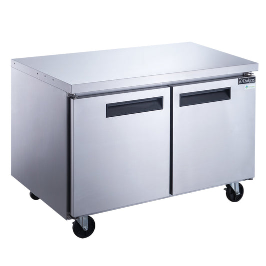 Dukers DUC48F 12.2 cu. ft. 2-Door Undercounter Freezer 